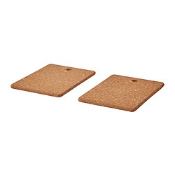 HEAT - Pot stand, cork, 23x17 cm