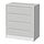 BRUKSVARA - storage unit with 4 boxes, white/light grey, 70x80 cm | IKEA Indonesia - PE896717_S1