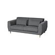 SLATORP - 2-seat sofa, Hakebo dark grey | IKEA Indonesia - PE961842_S2