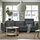SLATORP - 3-seat sofa, Hakebo dark grey | IKEA Indonesia - PE961862_S1
