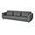 SLATORP - 3-seat sofa, Hakebo dark grey | IKEA Indonesia - PE961861_S1