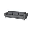 SLATORP - 3-seat sofa, Hakebo dark grey | IKEA Indonesia - PE961861_S2