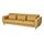 SLATORP - 3-seat sofa, Hakebo yellow-brown | IKEA Indonesia - PE961865_S1