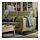 SLATORP - 3-seat sofa with chaise longue, Vissle yellow-green | IKEA Indonesia - PE961871_S1