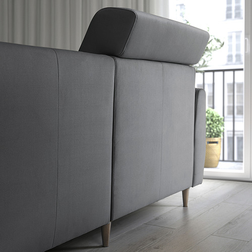 SLATORP sofa 3 dudukan dengan chaise longue