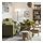 SLATORP - 3-seat sofa with chaise longue, Vissle yellow-green | IKEA Indonesia - PE961881_S1