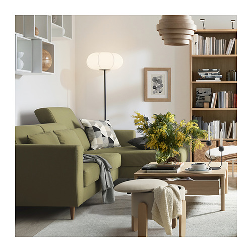 SLATORP 3-seat sofa with chaise longue