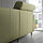 SLATORP - 3-seat sofa with chaise longue, Vissle yellow-green | IKEA Indonesia - PE961884_S1