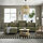 SLATORP - 3-seat sofa with chaise longue, Vissle yellow-green | IKEA Indonesia - PE961883_S1