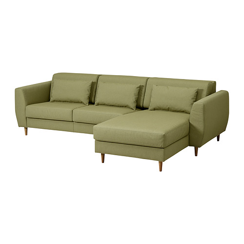 SLATORP 3-seat sofa with chaise longue