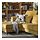 SLATORP - 4-seat sofa with chaise longue, Hakebo yellow-brown | IKEA Indonesia - PE961888_S1
