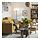 SLATORP - 3-seat sofa with chaise longue, Hakebo yellow-brown | IKEA Indonesia - PE961889_S1