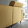 SLATORP - 4-seat sofa with chaise longue, Hakebo yellow-brown | IKEA Indonesia - PE961892_S1