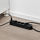 KOPPLA - 4-way socket with 2 USB ports, black, 3.0 m | IKEA Indonesia - PE664186_S1