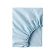 BRUKSVARA - Fitted sheet, blue, 90x200 cm