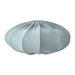 REGNSKUR - Kap lampu gantung, lonjong toska, 52 cm