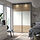 MEHAMN - pair of sliding doors, double sided/white stained oak effect white, 150x236 cm | IKEA Indonesia - PE897031_S1