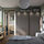 HASVIK - pair of sliding doors, dark grey, 200x201 cm | IKEA Indonesia - PE897064_S1