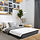 NYKIL - sofa tempat tidur 2 dudukan, abu-abu tua | IKEA Indonesia - PE962221_S1