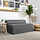 NYKIL - sofa tempat tidur 2 dudukan, abu-abu tua | IKEA Indonesia - PE962222_S1
