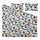 VIDEOXBÄR duvet cover and 2 pillowcases