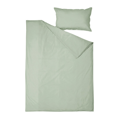 ÄNGSLILJA duvet cover and pillowcase