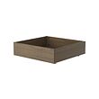BRUKSVARA - kotak penyimpanan tempat tidur, cokelat, 63x62 cm | IKEA Indonesia - PE897217_S2