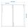 SANDSVINGEL curtains, 1 pair