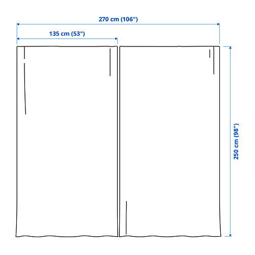 SANDSVINGEL Measurement Illustration