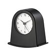 KÄRRSÅNGARE - Alarm clock, black, 11x7x11 cm