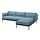 ÄPPLARYD - 3-seat sofa with chaise longue, Gunnared light blue | IKEA Indonesia - PE932249_S1