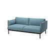 ÄPPLARYD - 2-seat sofa, Gunnared light blue | IKEA Indonesia - PE932250_S2