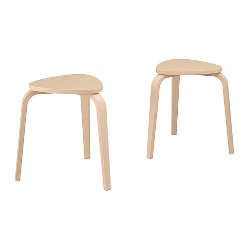 KYRRE stool, set of 2, birch IKEA Indonesia