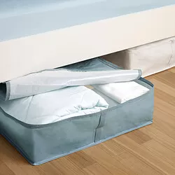 BRUKSVARA - Tempat penyimpanan , biru, 62x53x19 cm