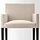 MÅRENÄS - chair with armrests, black/Gunnared beige | IKEA Indonesia - PE897316_S1