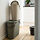 DAMMÄNG - bin with lid, grey-beige, 26 l | IKEA Indonesia - PE932307_S1