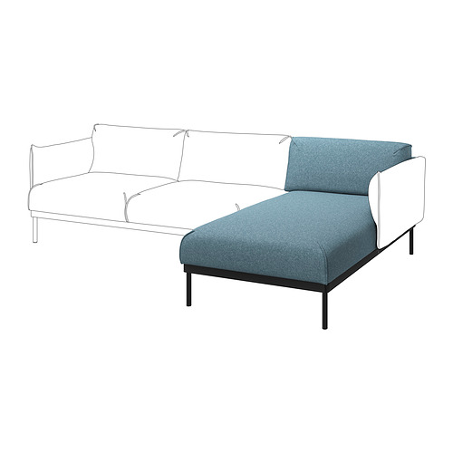 ÄPPLARYD bagian chaise longue
