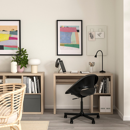 KALLAX/ELDBERGET desk and chair