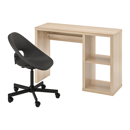 KALLAX/ELDBERGET desk and chair