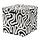 TJENA - storage box with lid, patterned/black white, 32x35x32 cm | IKEA Indonesia - PE932387_S1