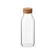 IKEA 365+ - Carafe with stopper, clear glass/cork, 0.5 l