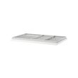 KOMPLEMENT - Pull-out tray with insert, white, 100x58 cm