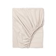DVALA - Fitted sheet, beige, 90x200 cm
