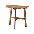 ASKHOLMEN - table for wall, outdoor, folding dark brown, 70x44 cm | IKEA Indonesia - PE932467_S2