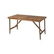 ASKHOLMEN - table, outdoor, dark brown, 143x75 cm | IKEA Indonesia - PE932472_S2