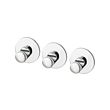 SKOGHALL - Hook, self-adhesive, chrome-plated