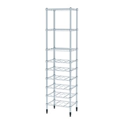 OMAR - Shelving unit, 46x36x181 cm