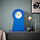 IKEA PS 1995 - clock, blue, 48 cm | IKEA Indonesia - PE932533_S1