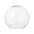 JAKOBSBYN - Pendant lamp shade, clear glass, 30 cm