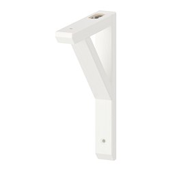 SANDSHULT - Bracket, white stained aspen, 18x22 cm